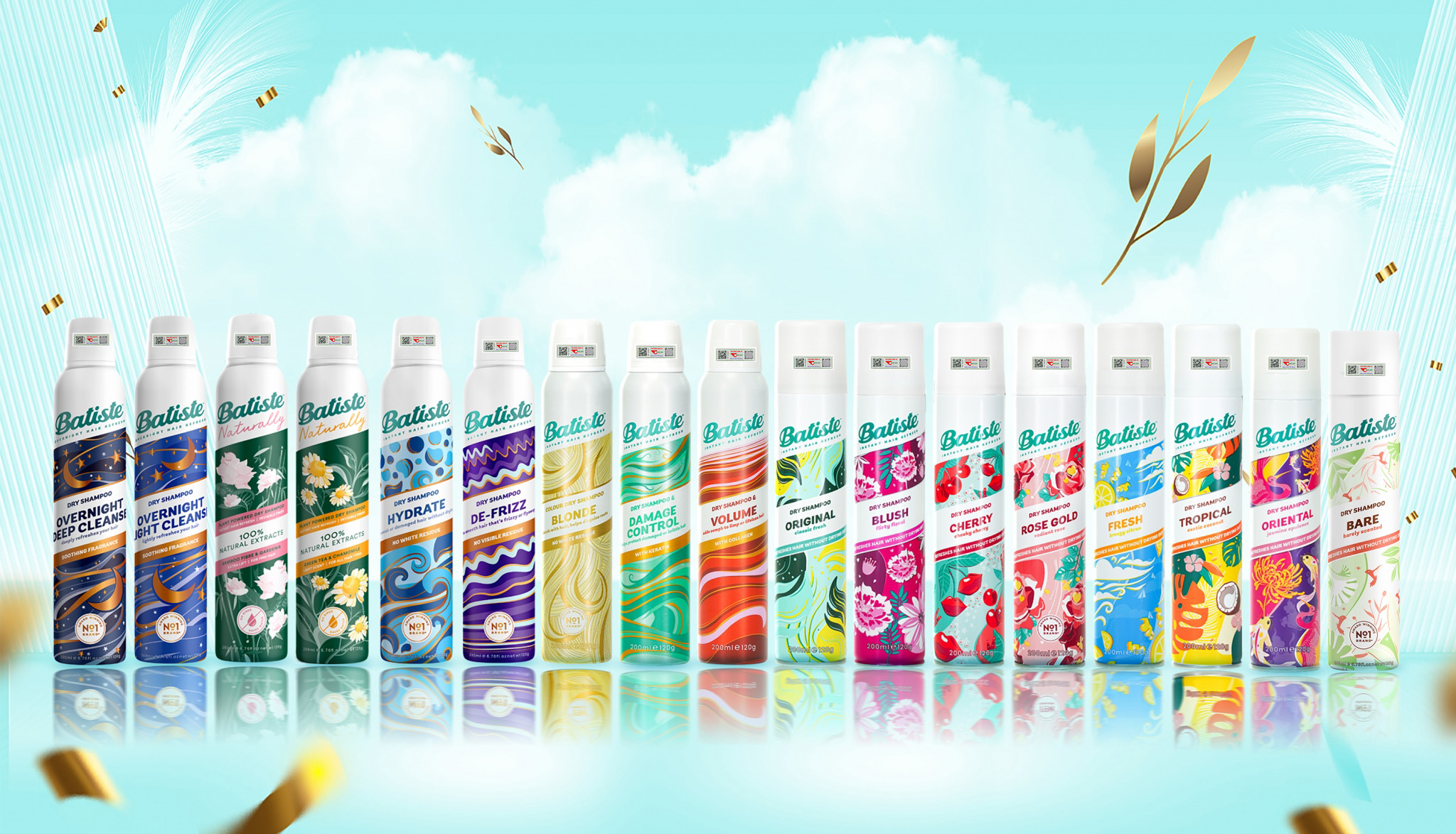 Batiste - Dầu Gội Khô số 1 Thế Giới
